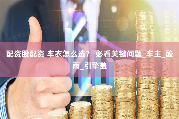 配资股配资 车衣怎么选？ 必看关键问题_车主_酸雨_引擎盖